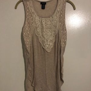 Lace tank
